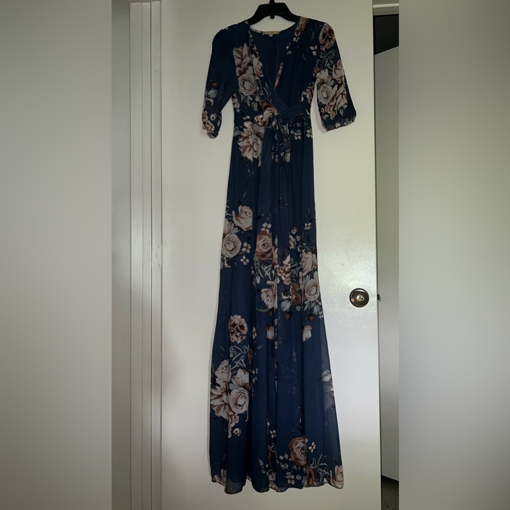 Long maxi dress